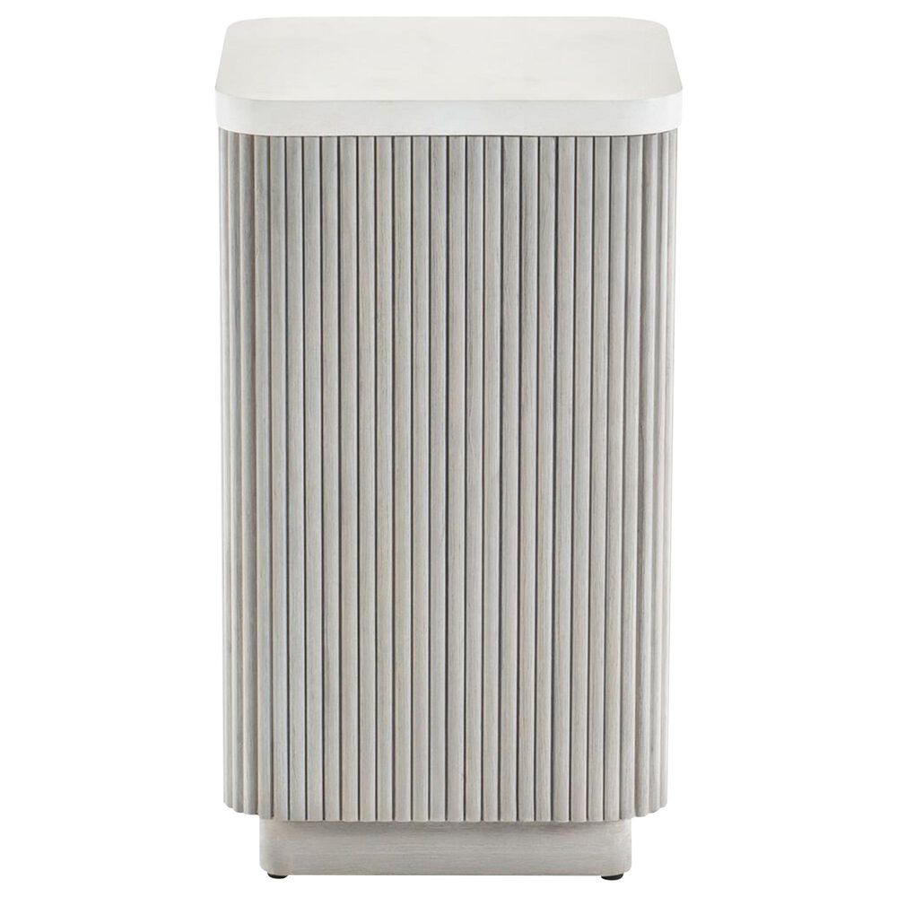 Bernhardt Colonnade Accent Table in Grey and White, , large