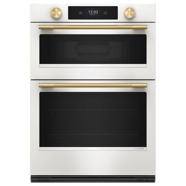 KitchenAid 30" Smart Combination Microwave Wall Oven with Air Fry Mode in Porcelain White, , large