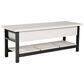 Ashley Rhyson Storage Bench in White and Black, , large