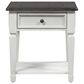 Belle Furnishings Allyson Park Drawer End Table in White, , large