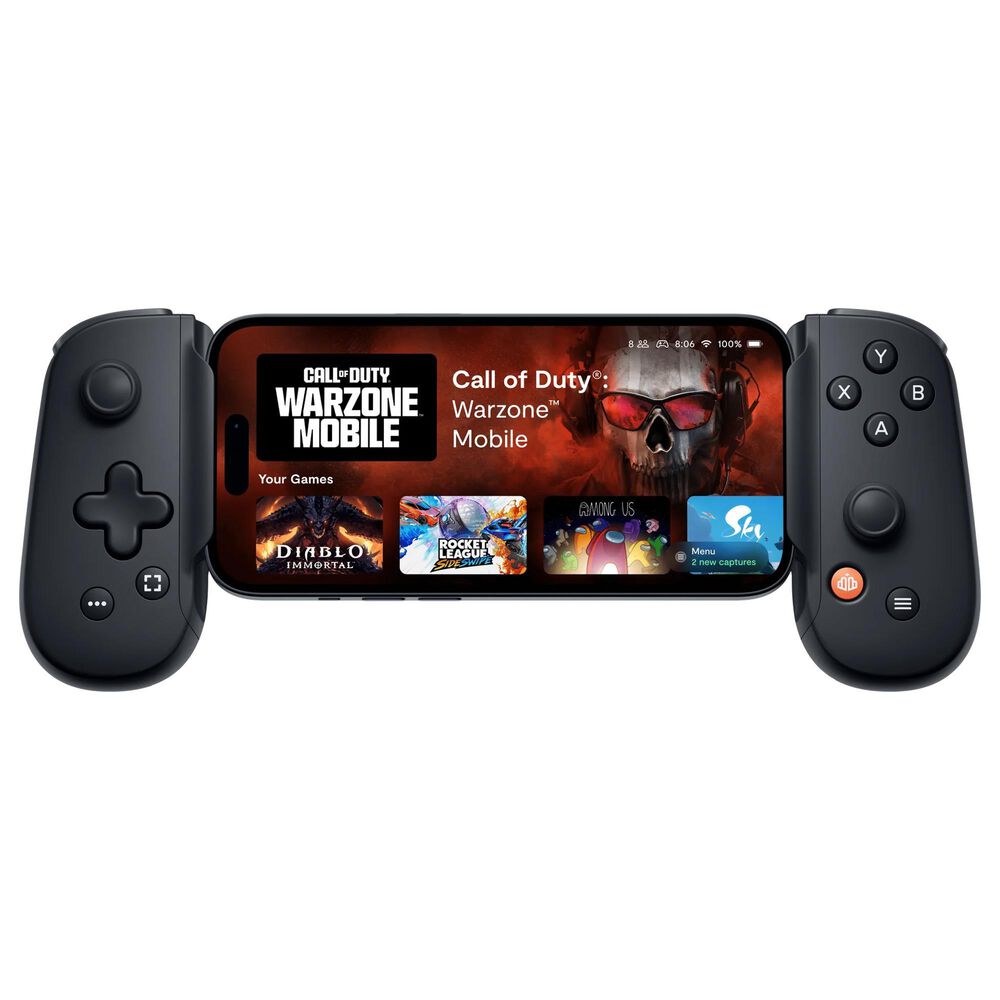 Backbone One (USB-C) - Mobile Gaming Controller for Android and iPhone 15 Series - 2nd Generation - Black, , large