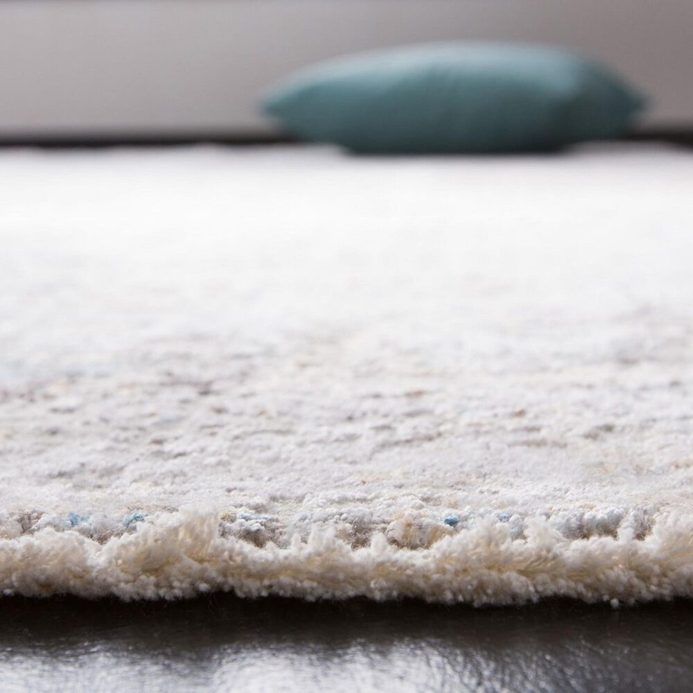 Safavieh Dream DRM422F 6&#39;7&quot; Square Grey and Blue Area Rug, , large