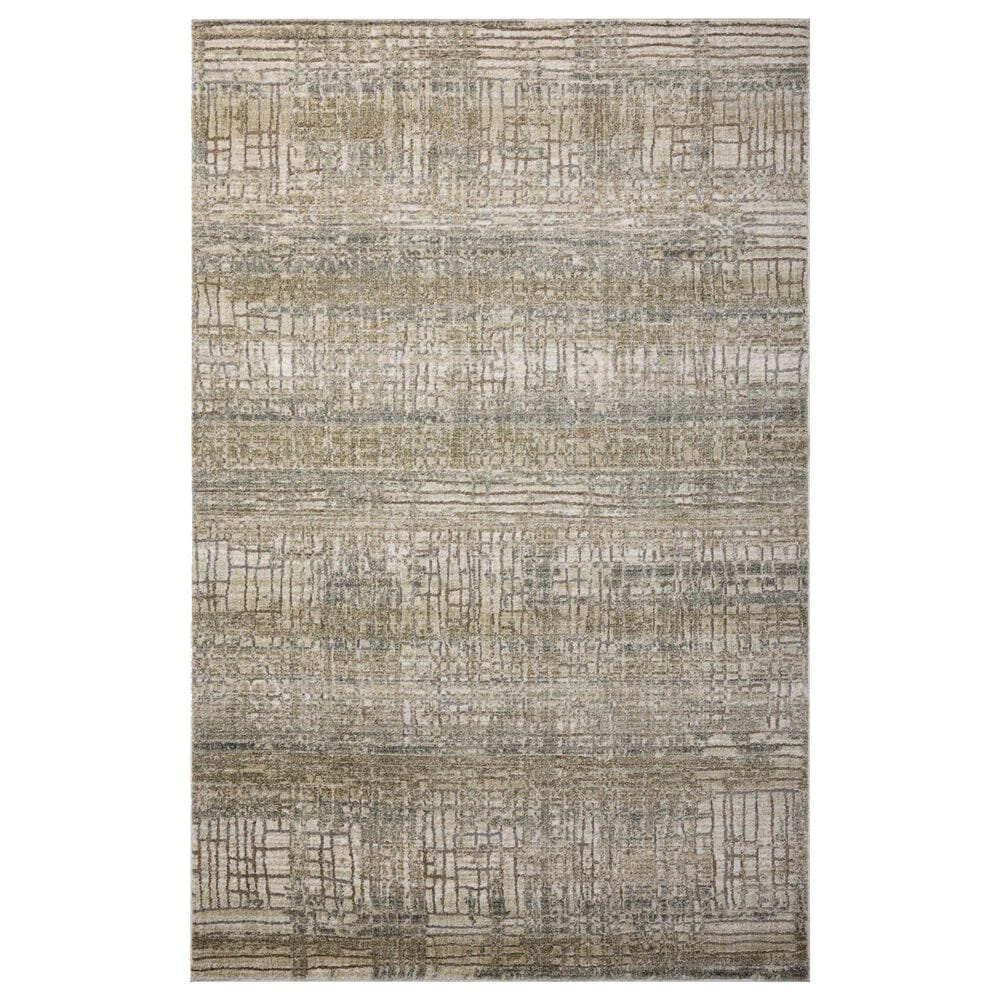 Loloi Wyatt 7"6" x 10" Lagoon and Natural Area Rug, , large