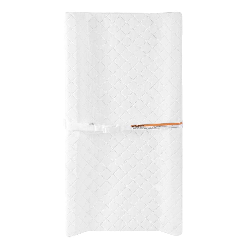 Dream On Me Compressed Contour Changing Pad in White, , large