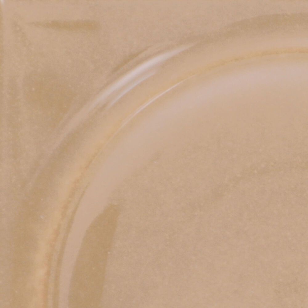 Dal-Tile Nu Bare Caramel 4" x 4" Square Circle Ceramic Tile, , large
