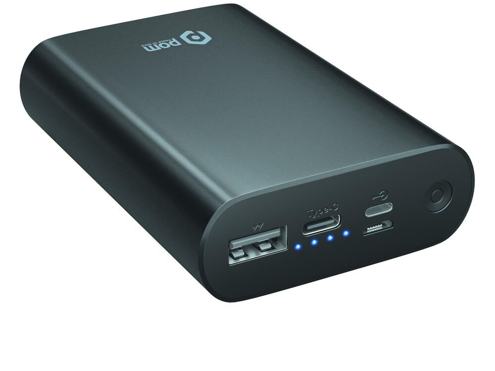 Pom Gear 10400 mAh Power Bank mb in Black, , large