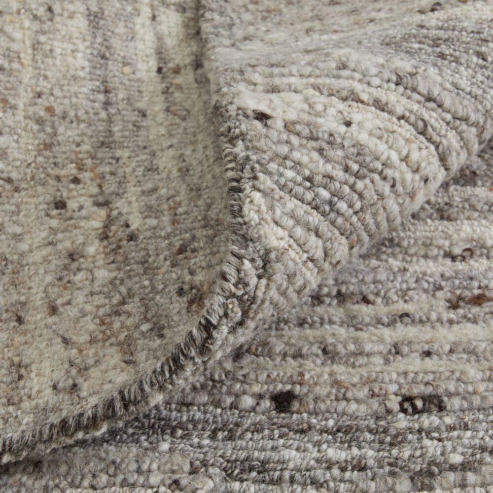 Feizy Navaro 7&#39;9&quot; x 9&#39;9&quot; Gray and Brown Area Rug, , large