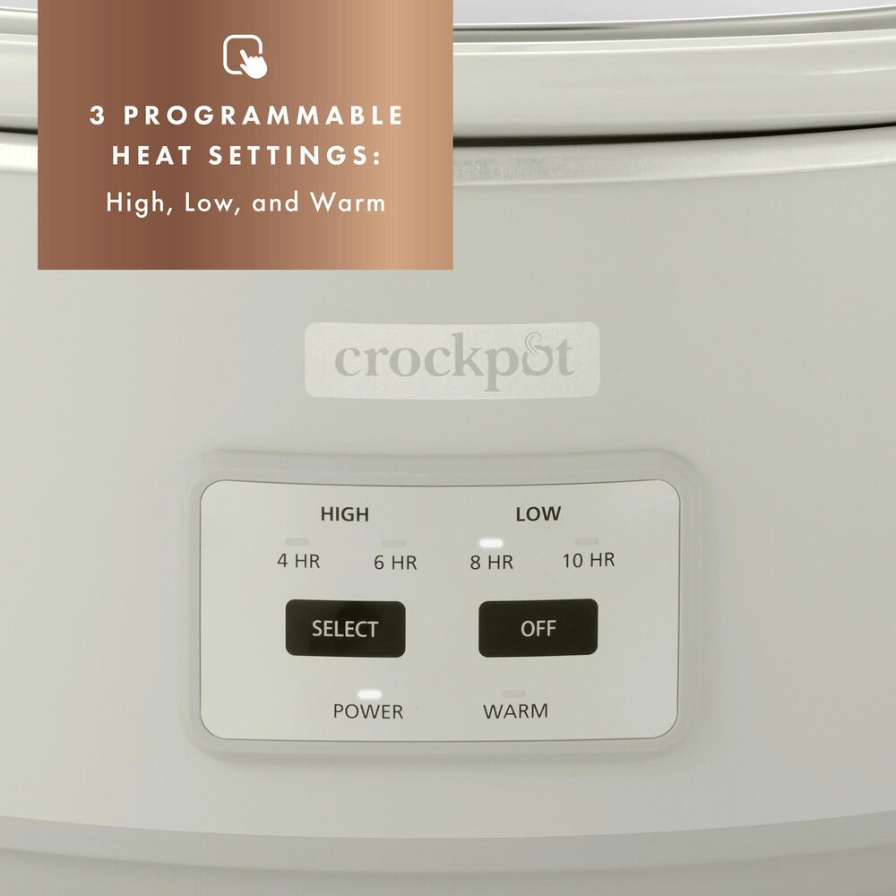 Crock-Pot 7-Quart Cook and Carry Slow Cooker in Mushroom, , large