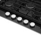 KitchenAid 30" 5-Burner Gas Cooktop in Black, , large