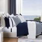 HiEnd Accents Staccato 3-Piece King Quilt Set in Blue and White, , large