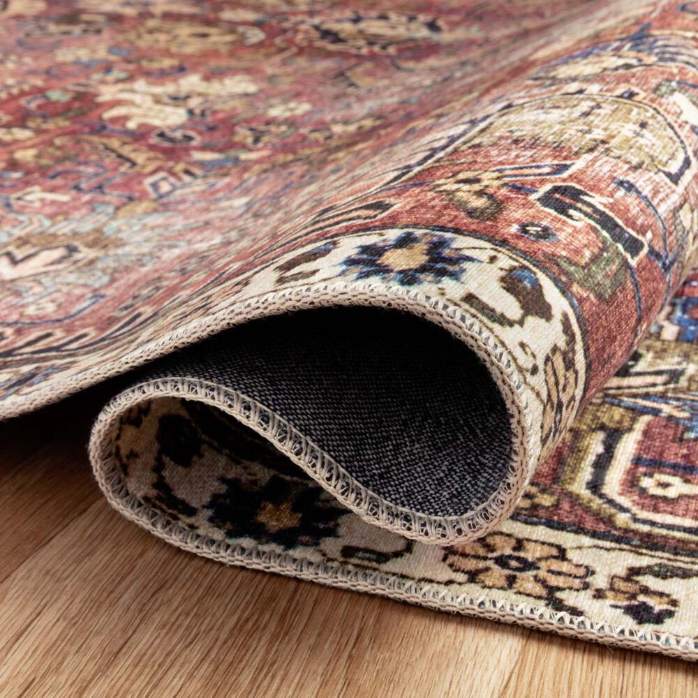 Chris Loves Julia x Loloi Jules 9&#39;6&quot; x 14&#39; Merlot and Multicolor Area Rug, , large