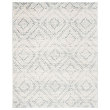 Safavieh Adirondack ADR131T 9" x 12" Ivory and Light Blue Area Rug, , large