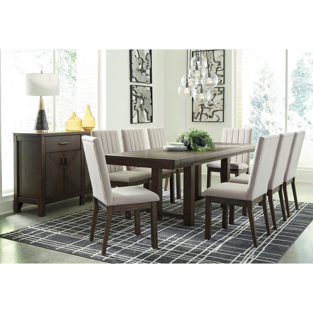 Signature Design by Ashley Dellbeck Dining Extension Table in Brown, , large