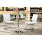 Zuo Modern Lider Plus Conference Chair in White and Silver (Set of 2), , large