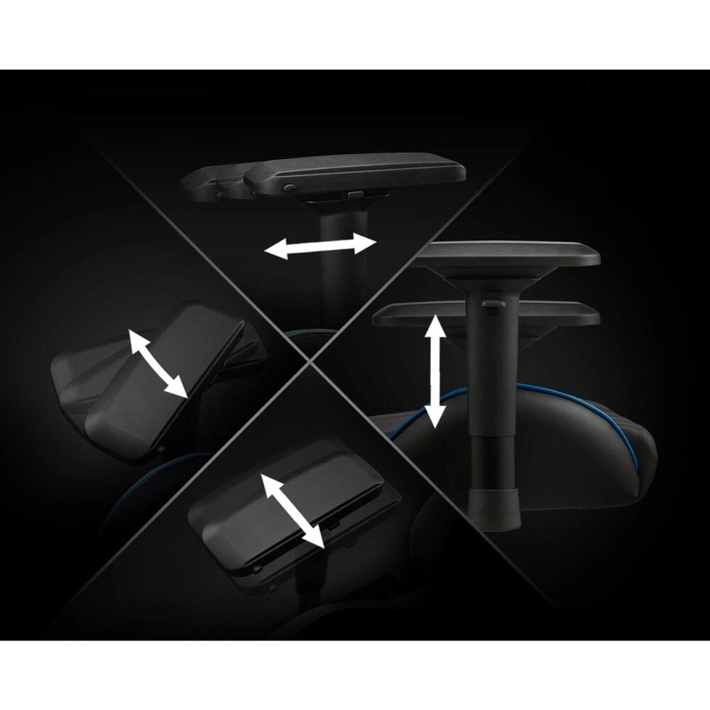 Acer Predator Rift 332 Gaming Chair in Black and Blue, , large