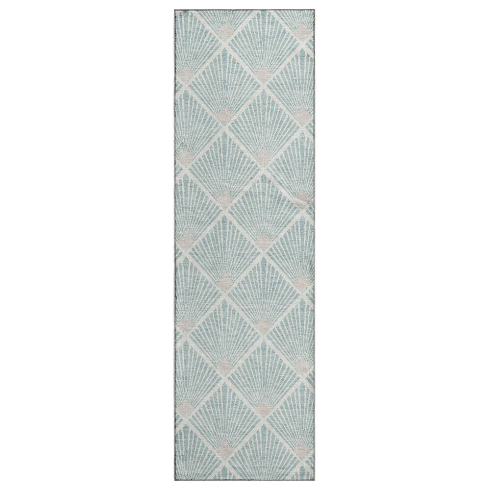 Dalyn Rug Company The Reserve TR9 Seafoam 2"3" x 7"6" Indoor/Outdoor Runner, , large