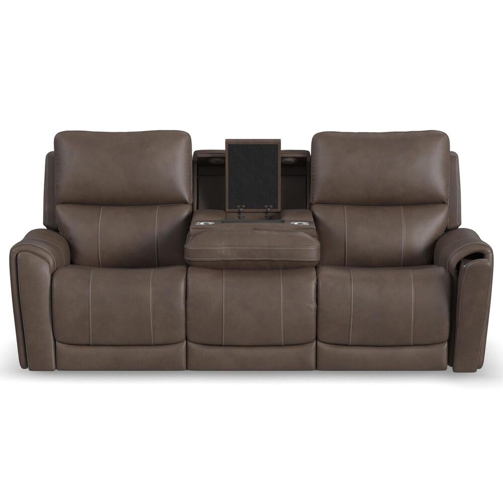 Flexsteel Carter Power Reclining Sofa and Recliner in Cappuccino, , large