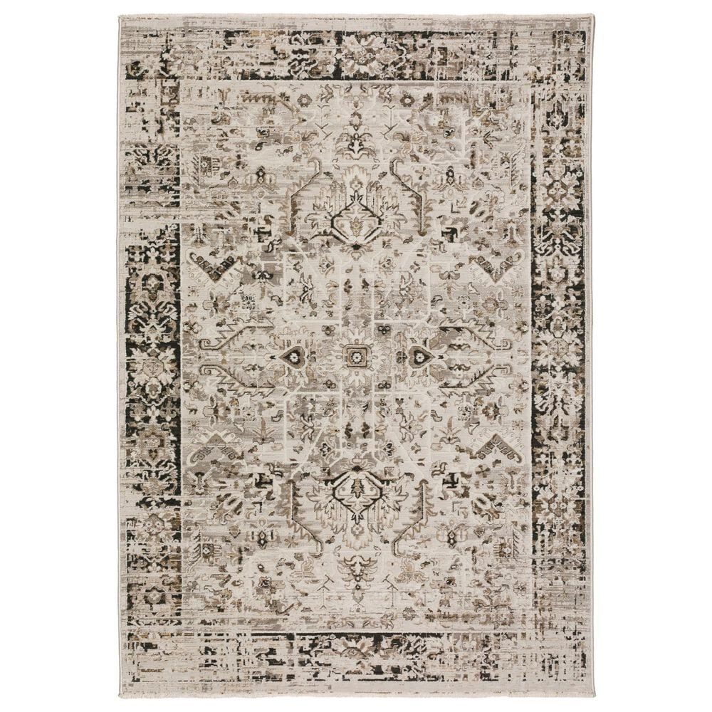 Dalyn Rug Company Antalya AY4 9" x 13"2" Silver Area Rug, , large