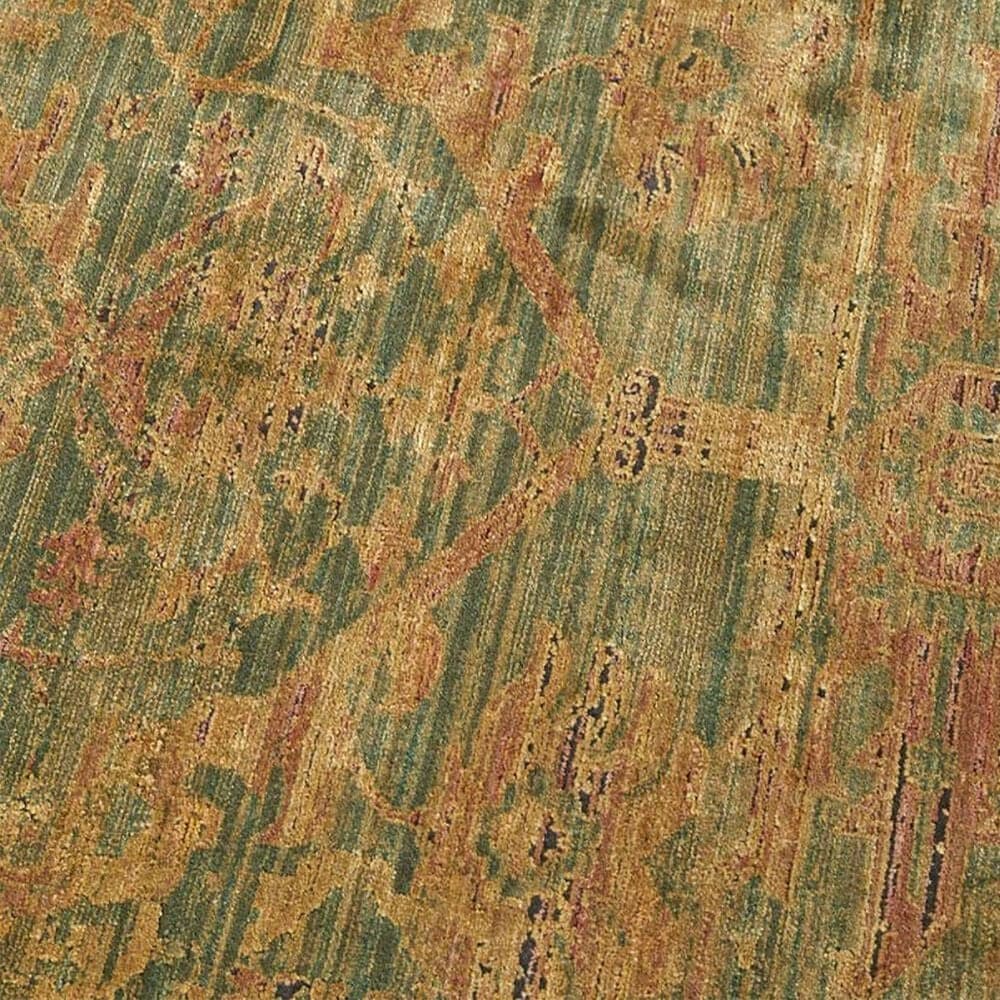 Nourison Luxurious 5&#39;3&quot; x 7&#39;3&quot; Olive Area Rug, , large
