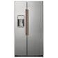 Cafe 2-Piece CXMS2H2PNCU Refrigeration Handle Kit in Brushed Copper, , large