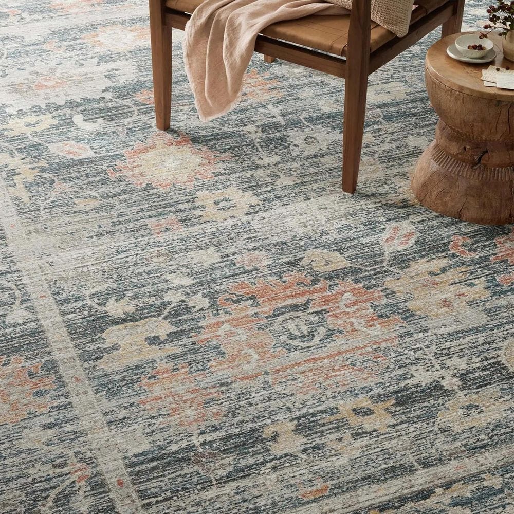 Magnolia Home Millie 3&#39;6&quot; x 5&#39;6&quot; Blue and Multicolor Area Rug, , large