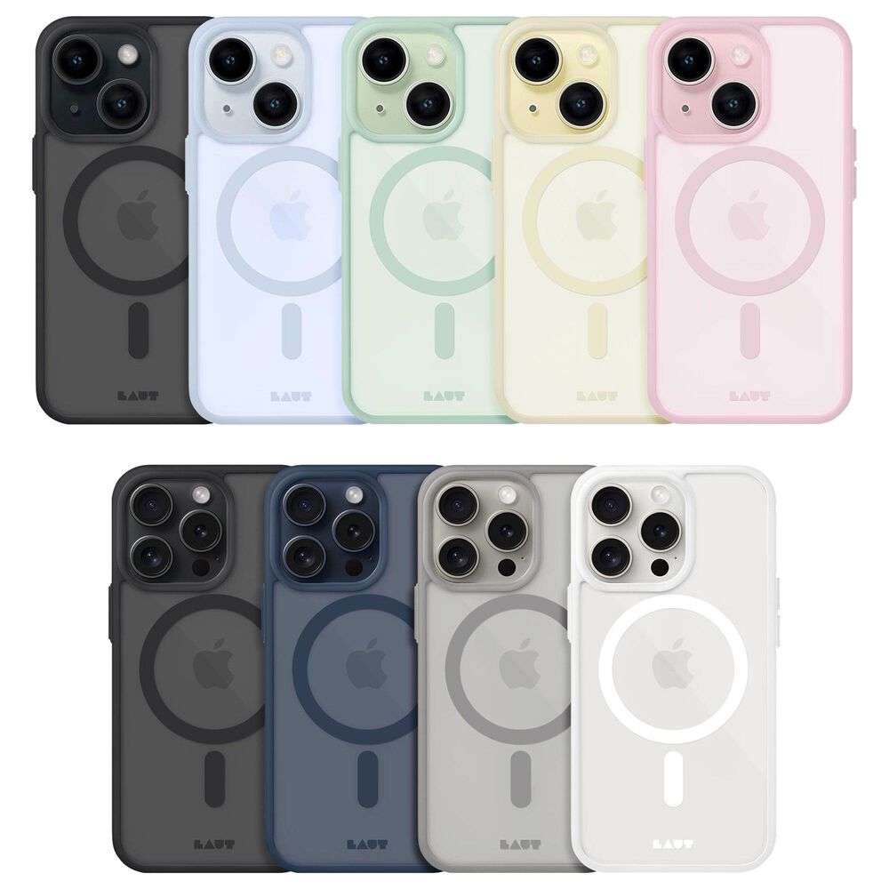 LAUT Huex Protect MagSafe Case for Apple iPhone 15/14/13 in Mint, , large