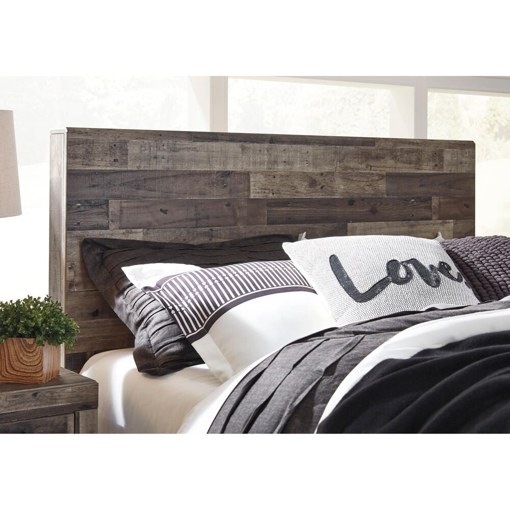 Ashley Derekson Full Panel Headboard in Gray, , large