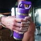 YETI Rambler 18 Oz Water Bottle with Color-Matched Straw Cap in Pace Purple, , large