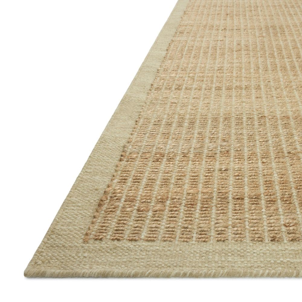 Amber Lewis x Loloi Lilah Natural and Antique Ivory 7'9" x 9'9" Area Rug, , large