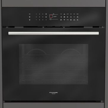 Fulgor Milano 30" Touch Control Single Wall Oven in Black, , large