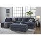 Ashley Maxon Place 2-Piece Right Facing Stationary Sectional in Navy, , large