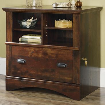 Sauder Harbor View Lateral File in Curado Cherry, , large