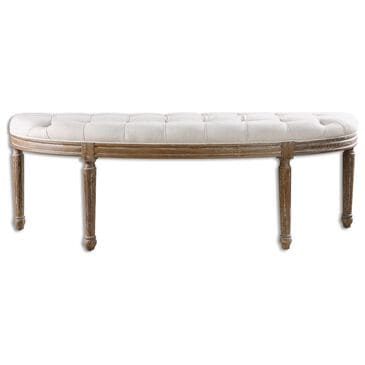 Uttermost Leggett Bench with Tufted Seat, , large