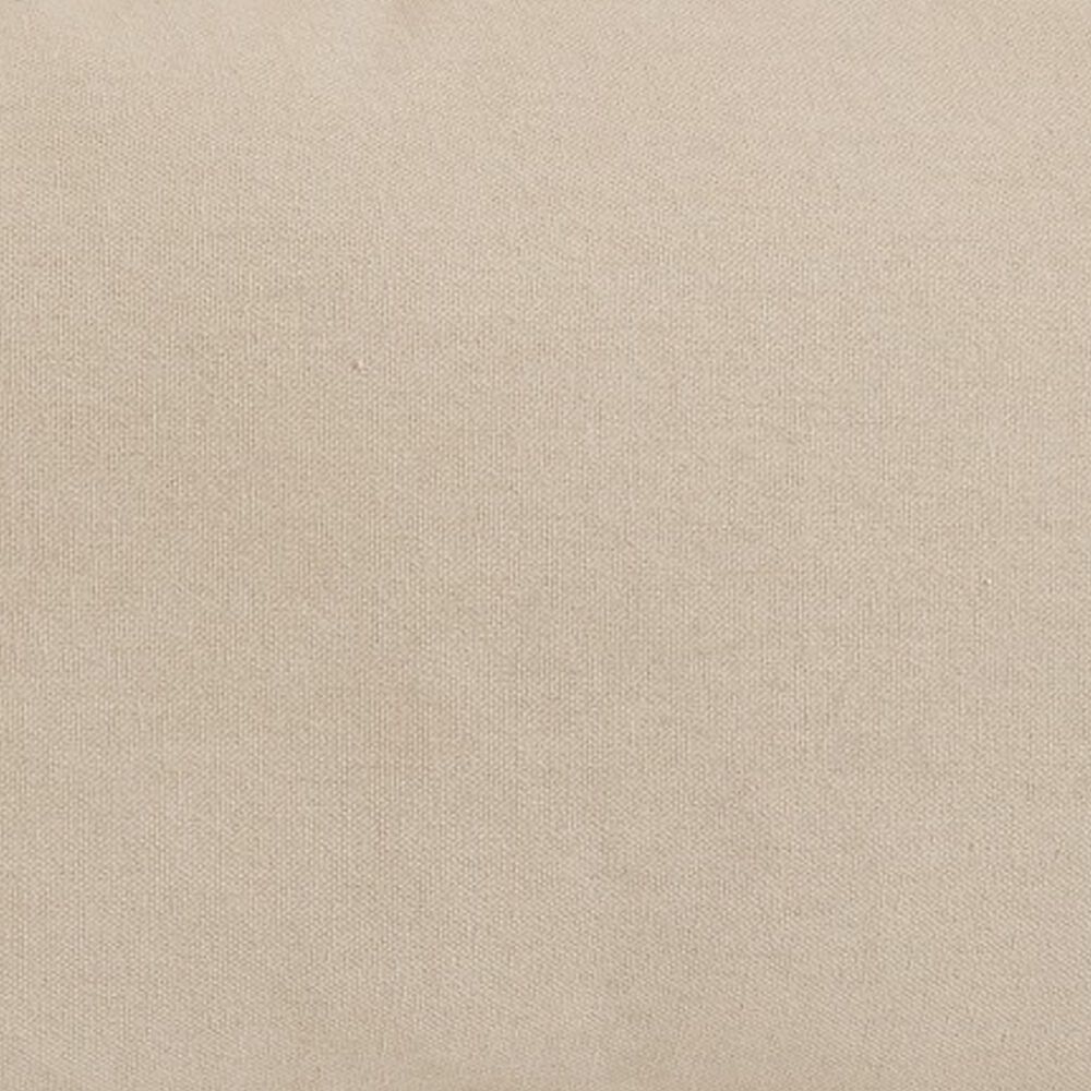 12&quot; x 22&quot; Lumbar Throw Pillow with Scallop Edge in Beige, , large