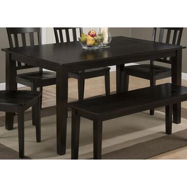 Waltham Simplicity Rectangle Dining Table in Espresso  - Table Only, , large