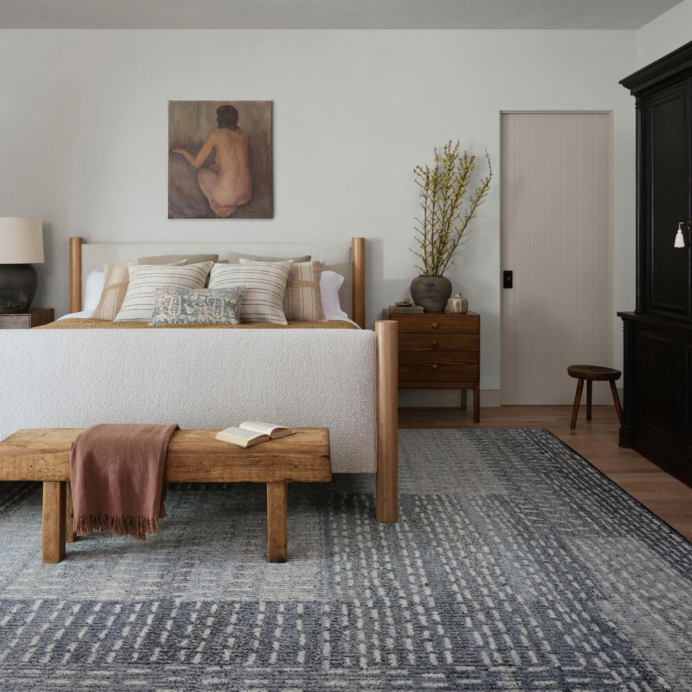 Amber Lewis x Loloi Gwyneth 8&#39; x 10&#39; Denim and Sky Area Rug, , large