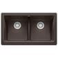Blanco Vintera 33" Equal Double Apron Farmhouse Sink in Cafe, , large