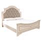 Ashley Realyn 4 Piece Queen Panel Bed Set in Chipped White and Brown, , large