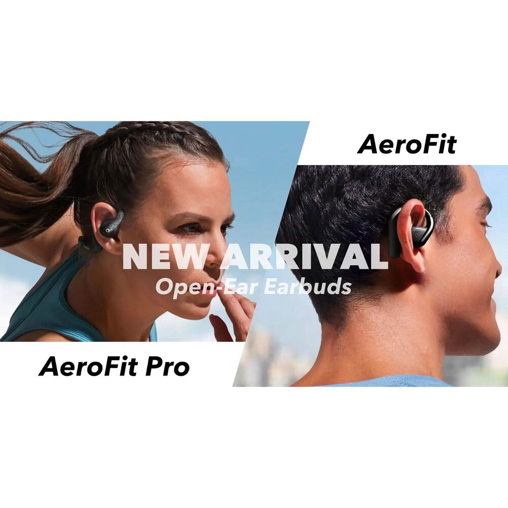 Anker Soundcore AeroFit Open-Ear Wireless Earbuds in Black, , large