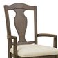 Chapel Hill Saddle Creek Arm Chair in Medium Wood, , large
