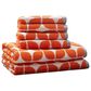 Hampton Park Lita 6-Piece Cotton Jacquard Bath Towel Set in Orange, , large