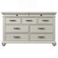 Mayberry Hill Slater King Storage Bed with Dresser, Chest, and Two Nightstands in White, , large