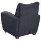 Uttermost Teddy Accent Chair in Slate Gray, , large