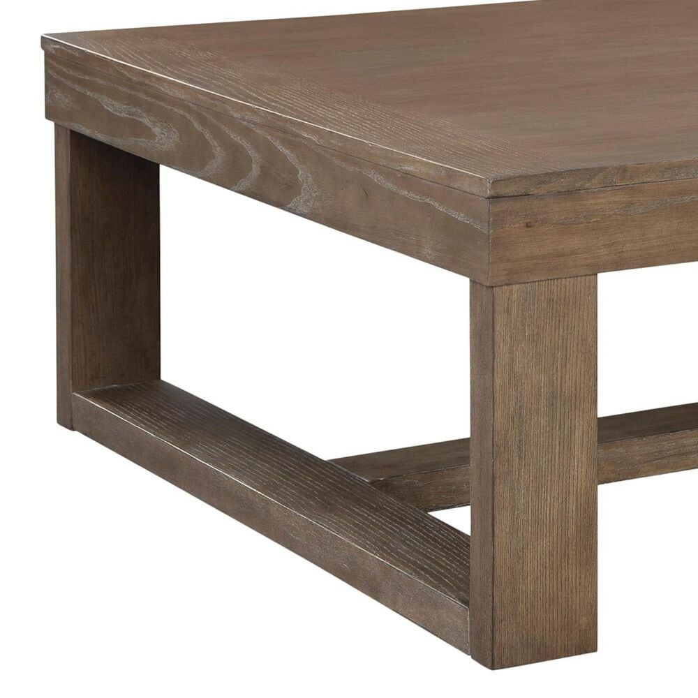Ashley Cariton Cocktail Table in Grayish Brown, , large