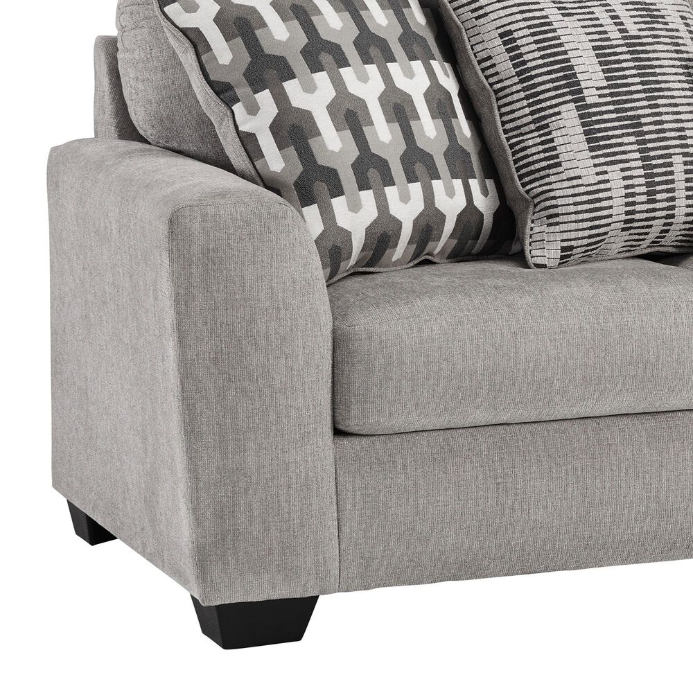 Ashley Avenal Park Stationary Sofa in Flannel, , large