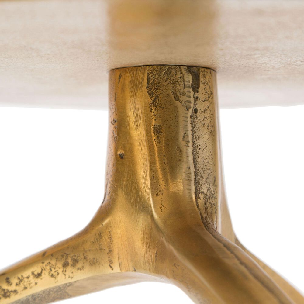 Zuo Modern Como Accent Table in Antique Gold/Gold &#40;Set of 2&#41;, , large