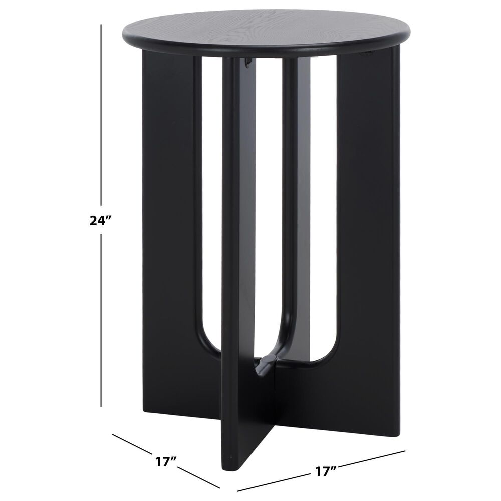 Safavieh Ashanka End Table in Black, , large
