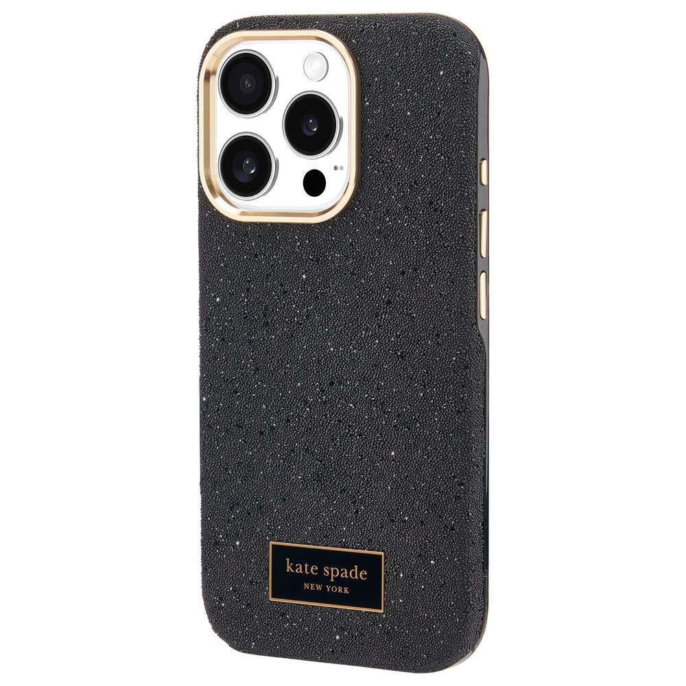 Kate Spade Crystal Pave MagSafe Case for Apple iPhone 16 Pro in Nightfall, , large