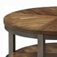 Ashley Roybeck 3-Piece Occasional Table Set in Light Brown and Bronze, , large