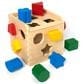 Melissa & Doug Shape Sorting Cube Wooden Toy, , large